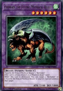 Chimera the Flying Mythical Beast (V.1 - Rare) - Maze of Millennia (Rare) [MZMI-040]