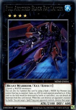 Full Armored Black Ray Lancer - Maze of Millennia (Rare) [MZMI-054]
