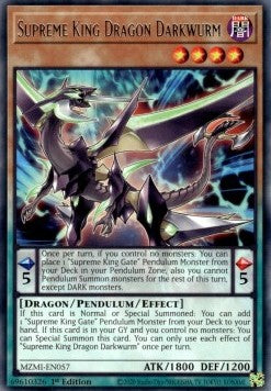 Supreme King Dragon Darkwurm - Maze of Millennia (Rare) [MZMI-057]