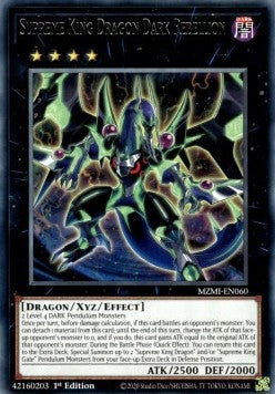 Supreme King Dragon Dark Rebellion - Maze of Millennia (Rare) [MZMI-060]