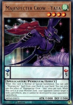 Majespecter Crow - Yata - Maze of Millennia (Rare) [MZMI-073]