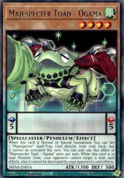 Majespecter Toad - Ogama - Maze of Millennia (Rare) [MZMI-074]