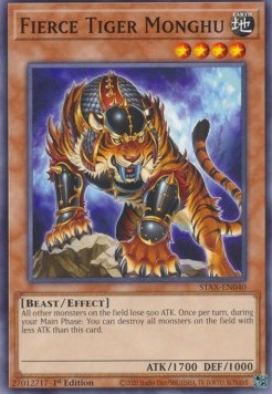 Fierce Tiger Monghu - 2-Player Starter Set (Common) [STAS-X040]
