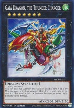 Gaia Dragon, the Thunder Charger - Battles of Legend: Chapter 1 (Common) [BLC1-071]