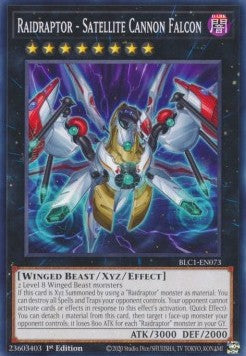 Raidraptor - Satellite Cannon Falcon - Battles of Legend: Chapter 1 (Common) [BLC1-073]