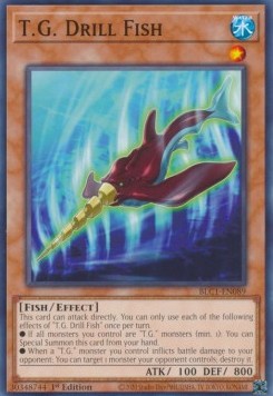 T.G. Drill Fish - Battles of Legend: Chapter 1 (Common) [BLC1-089]