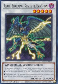 Assault Blackwing - Sohaya the Rain Storm - Battles of Legend: Chapter 1 (Common) [BLC1-144]