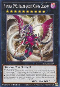 Number C92: Heart-eartH Chaos Dragon - Battles of Legend: Chapter 1 (Common) [BLC1-149]
