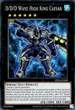 D/D/D Wave High King Caesar - OTS Tournament Pack 24 (Super Rare) [OP24-009]