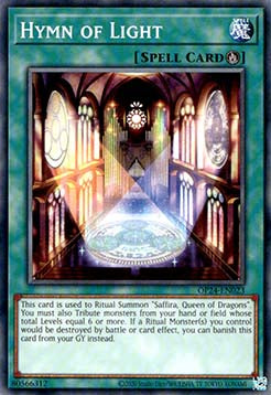 Hymn of Light - OTS Tournament Pack 24 (Common) [OP24-023]