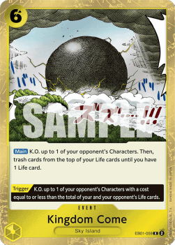 Kingdom Come (EB01-059) - Memorial Collection (Rare) [EB01-059]