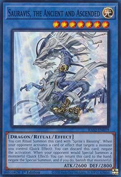 Sauravis, the Ancient and Ascended (V.1 - Super Rare) - 25th Anniversary Rarity Collection II (Super Rare) [RA02-019]