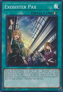 Exosister Pax (V.1 - Super Rare) - 25th Anniversary Rarity Collection II (Super Rare) [RA02-066]