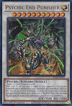 Psychic End Punisher (V.2 - Ultra Rare) - 25th Anniversary Rarity Collection II (Ultra Rare) [RA02-032]