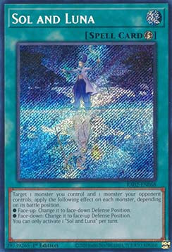 Sol and Luna (V.3 - Secret Rare) - 25th Anniversary Rarity Collection II (Secret Rare) [RA02-068]