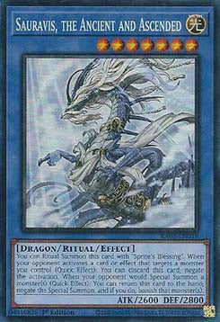 Sauravis, the Ancient and Ascended (V.6 - Collectors Rare) - 25th Anniversary Rarity Collection II (Collectors Rare) [RA02-019]