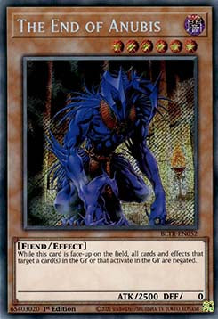 The End of Anubis - Battles of Legend: Terminal Revenge (Secret Rare) [BLTR-052]