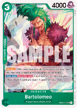 Bartolomeo (OP07-031) - 500 Years into the Future (Uncommon) [OP07-031]
