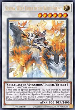 Silvera, Wolf Tamer of the White Forest (V.1 - Ultra Rare) - The Infinite Forbidden (Ultra Rare) [INFO-038]