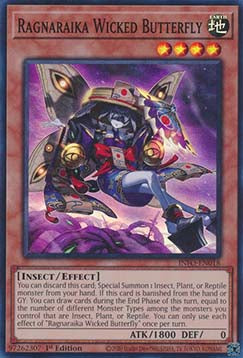 Ragnaraika Wicked Butterfly - The Infinite Forbidden (Super Rare) [INFO-018]