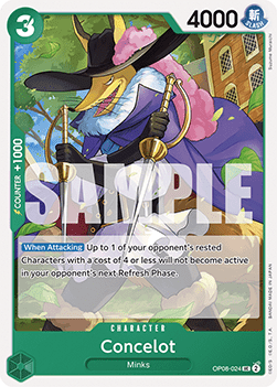 Concelot (OP08-024) - Two Legends (Uncommon) [OP08-024]