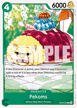 Pekoms (OP08-029) - Two Legends (Common) [OP08-029]