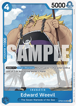 Edward Weevil (OP08-042) - Two Legends (Uncommon) [OP08-042]