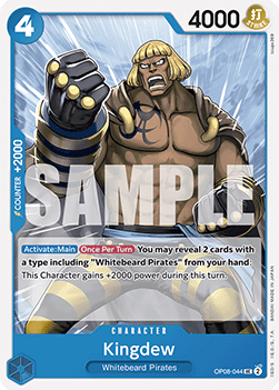 Kingdew (OP08-044) - Two Legends (Uncommon) [OP08-044]