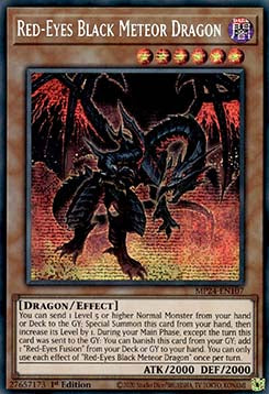 Red-Eyes Black Meteor Dragon - 25th Anniversary Tin: Dueling Mirrors (Secret Rare) [MP24-107]