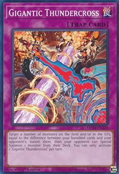 Gigantic Thundercross - 25th Anniversary Tin: Dueling Mirrors (Common) [MP24-329]