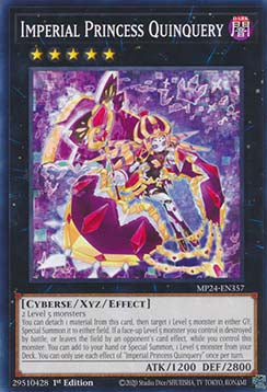 Imperial Princess Quinquery - 25th Anniversary Tin: Dueling Mirrors (Common) [MP24-357]
