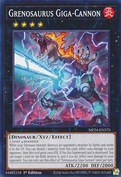 Grenosaurus Giga-Cannon - 25th Anniversary Tin: Dueling Mirrors (Common) [MP24-370]
