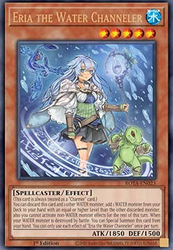 Eria the Water Channeler (V.1 - Ultra Rare) - Rage of the Abyss (Ultra Rare) [ROTA-023]