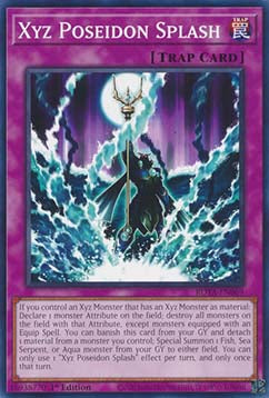 Xyz Poseidon Splash - Rage of the Abyss (Common) [ROTA-069]