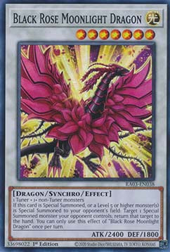 Black Rose Moonlight Dragon (V.1 - Super Rare) - Quarter Century Bonanza (Super Rare) [RA03-038]