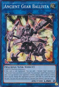 Ancient Gear Ballista (V.1 - Super Rare) - Quarter Century Bonanza (Super Rare) [RA03-046]