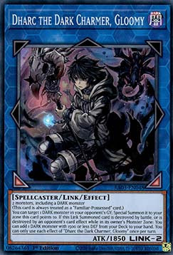 Dharc the Dark Charmer, Gloomy (V.1 - Super Rare) - Quarter Century Bonanza (Super Rare) [RA03-048]