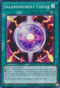 Salamangreat Circle (V.1 - Super Rare) - Quarter Century Bonanza (Super Rare) [RA03-066]