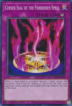 Cursed Seal of the Forbidden Spell (V.1 - Super Rare) - Quarter Century Bonanza (Super Rare) [RA03-076]