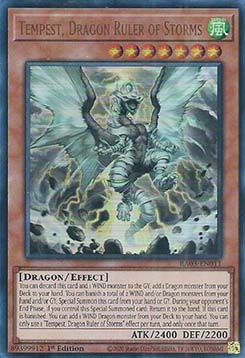 Tempest, Dragon Ruler of Storms (V.2 - Ultra Rare) - Quarter Century Bonanza (Ultra Rare) [RA03-011]