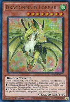 Dragonmaid Lorpar (V.2 - Ultra Rare) - Quarter Century Bonanza (Ultra Rare) [RA03-022]