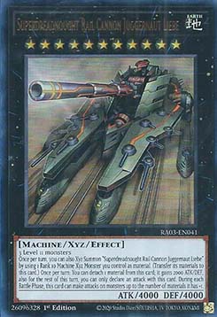 Superdreadnought Rail Cannon Juggernaut Liebe (V.2 - Ultra Rare) - Quarter Century Bonanza (Ultra Rare) [RA03-041]