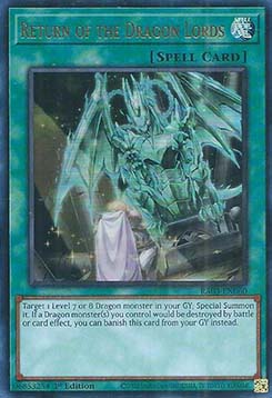 Return of the Dragon Lords (V.2 - Ultra Rare) - Quarter Century Bonanza (Ultra Rare) [RA03-060]