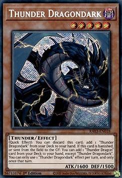 Thunder Dragondark (V.3 - Secret Rare) - Quarter Century Bonanza (Secret Rare) [RA03-018]