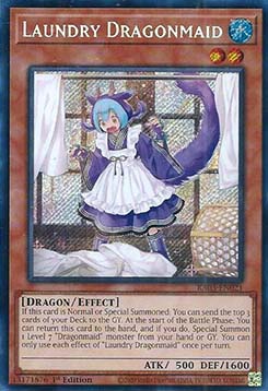 Laundry Dragonmaid (V.3 - Secret Rare) - Quarter Century Bonanza (Secret Rare) [RA03-021]