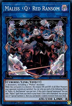 Maliss Q Red Ransom (V.1 - Super Rare) - Crossover Breakers (Super Rare) [CRBR-018]