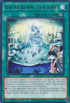 Ryu-Ge Realm - Sea Spires (V.1 - Rare) - Crossover Breakers (Rare) [CRBR-038]