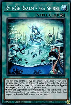 Ryu-Ge Realm - Sea Spires (V.2 - Super Rare) - Crossover Breakers (Super Rare) [CRBR-038]