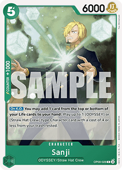 Sanji (OP09-028) - Emperors in the New World (Common) [OP09-028]