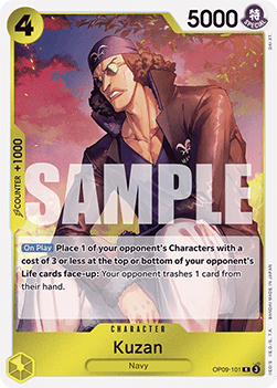 Kuzan (OP09-101) - Emperors in the New World (Rare) [OP09-101]